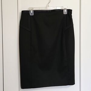 Black Tuxedo pencil skirt